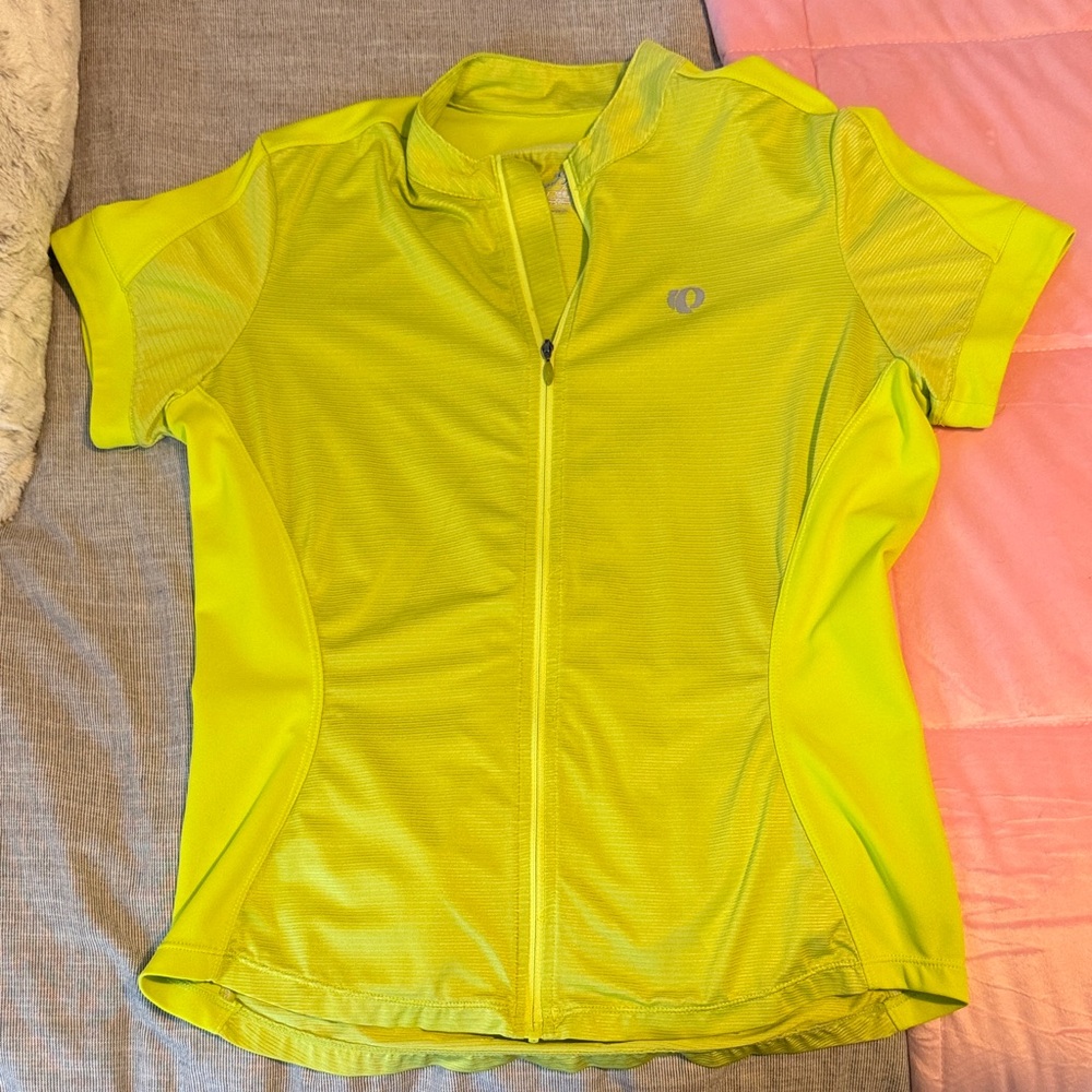 Pearl Izumi Bright Lime Cycling Top